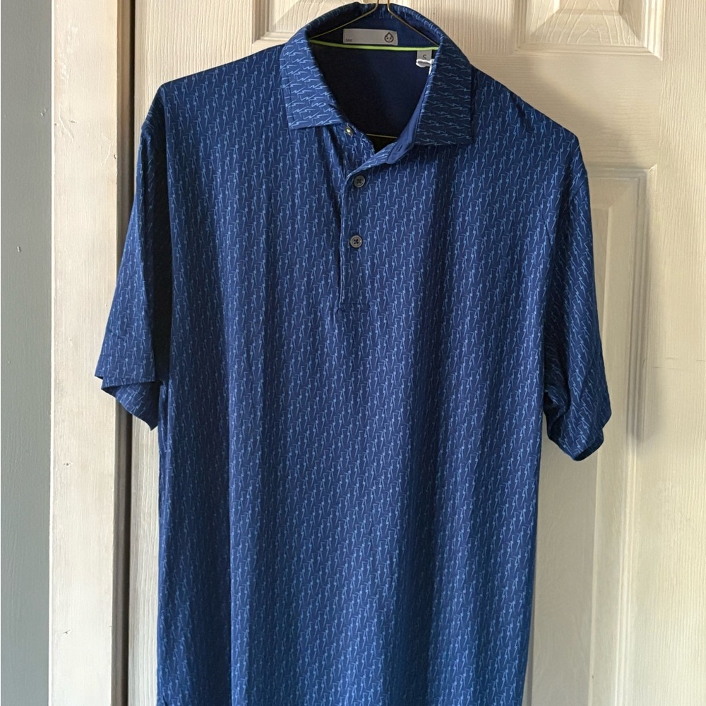 Classic Blue Polo Shirt for Men